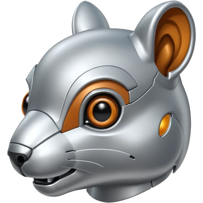 robot squirrel head emoji