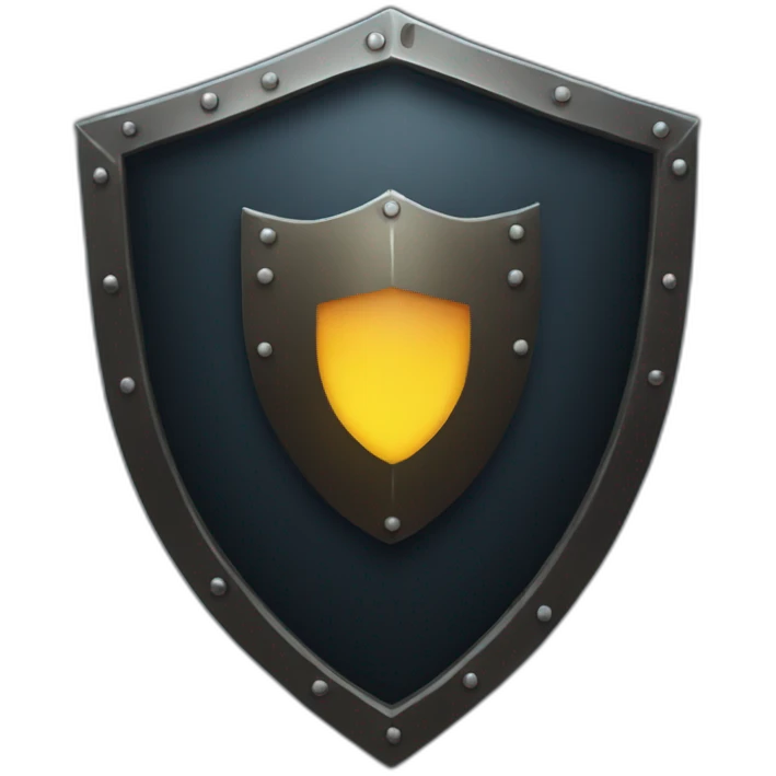 dark shield emoji