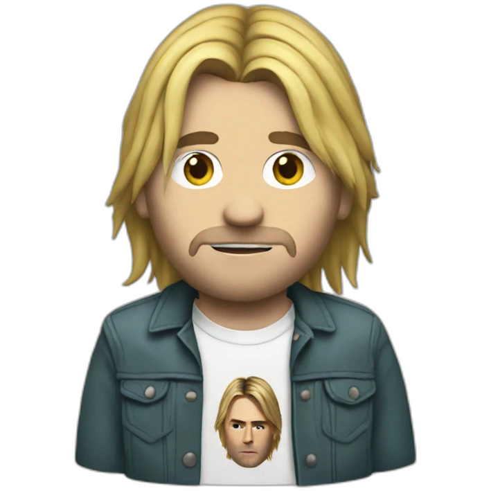 Kurt cobain emoji