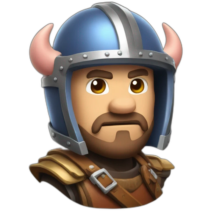 Hog rider clash royal emoji | AI Emoji Generator
