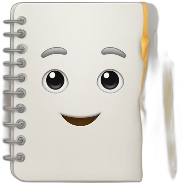 a notebook emoji | AI Emoji Generator