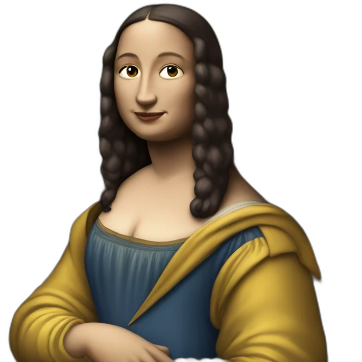 To hot Mona lisa emoji
