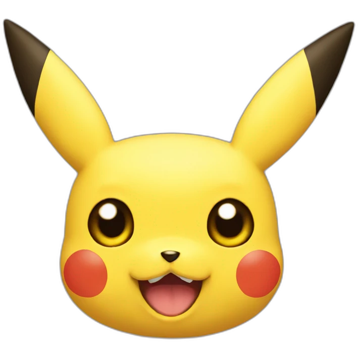 Pikachu emoji