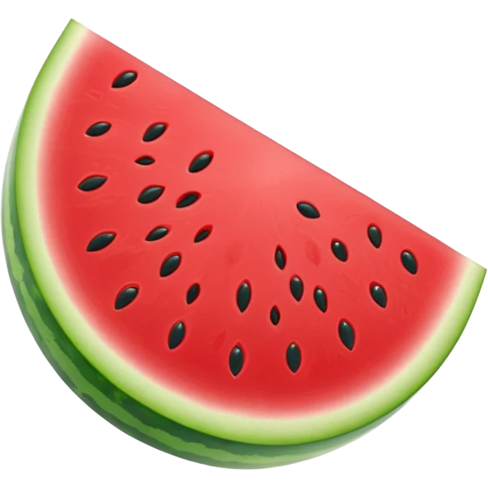 a slice of seedless watermelon emoji