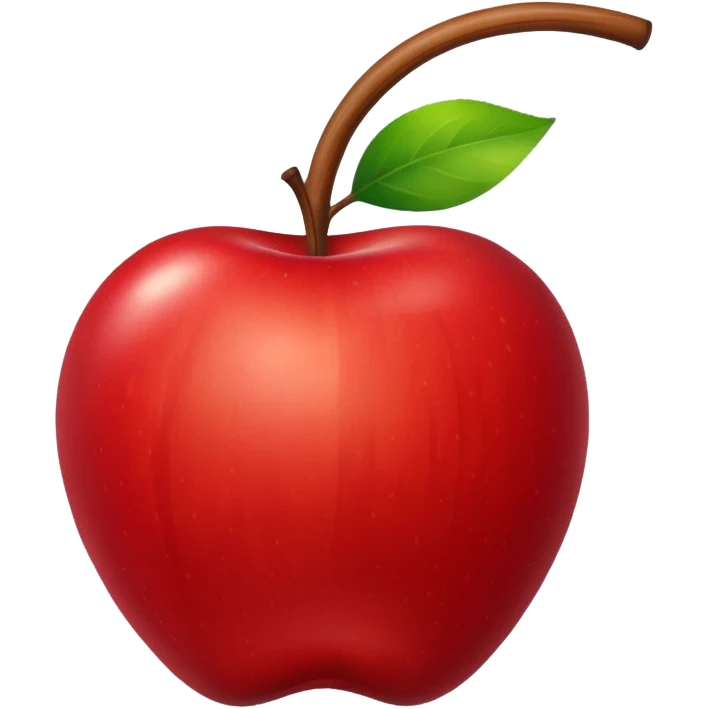 Maçã do amor  emoji
