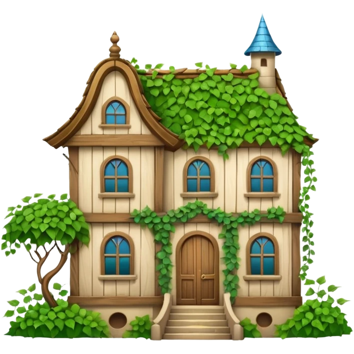 the old house from cinderella emoji
