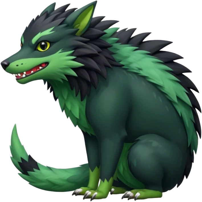 Nargacuga-hybrid full body emoji