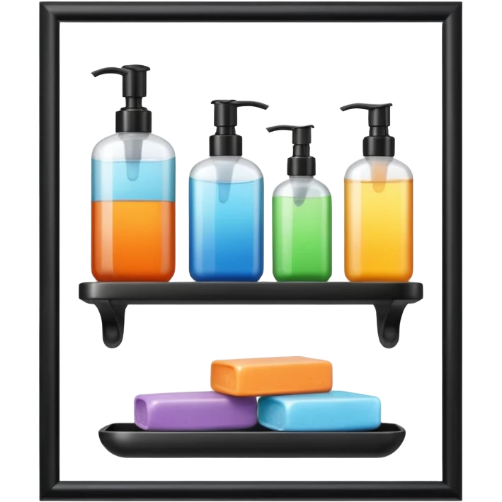 Soap and shampoo emoji