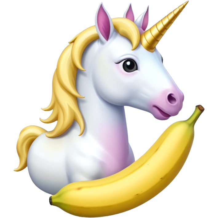 единорог с бананом emoji