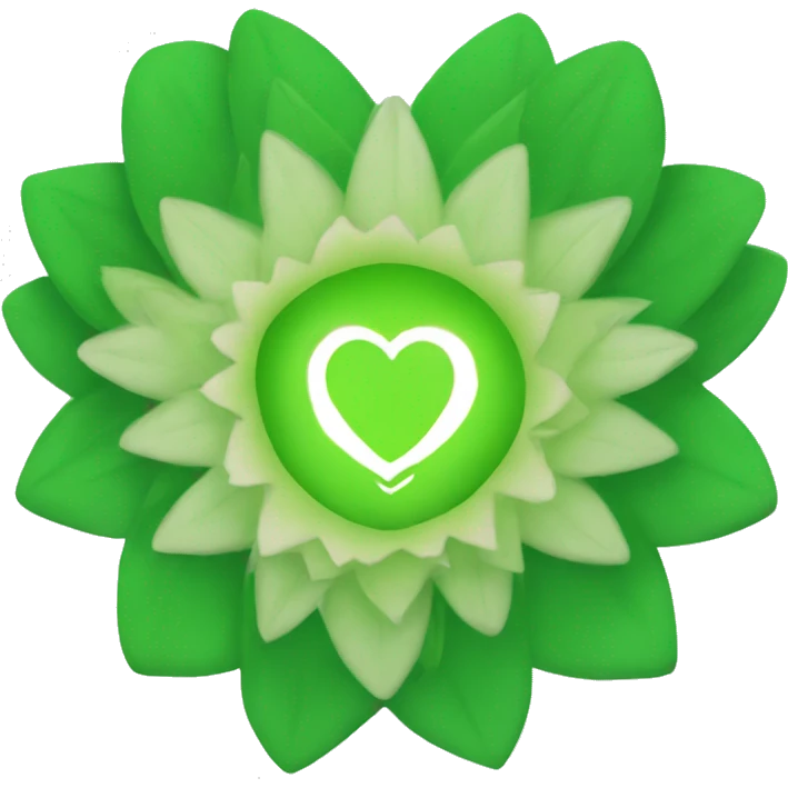 Heart chakra emoji