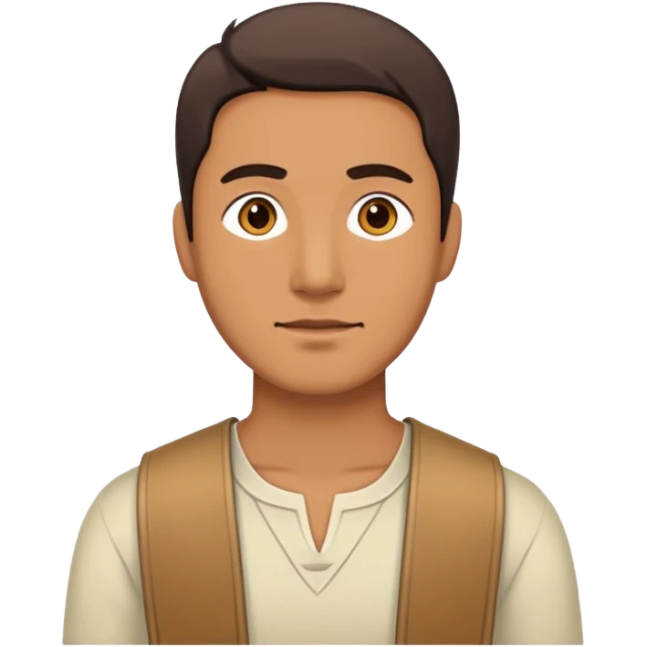 мужчина в тюбетейке emoji