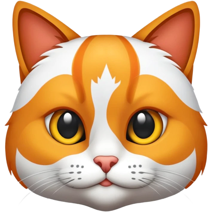 Beyaz kedi emoji