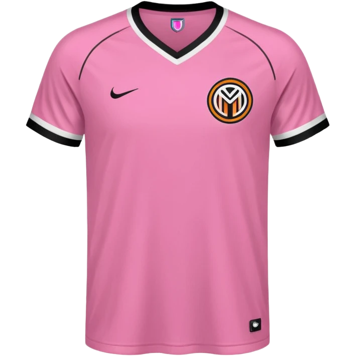 Una remera del Inter de Miami rosa emoji