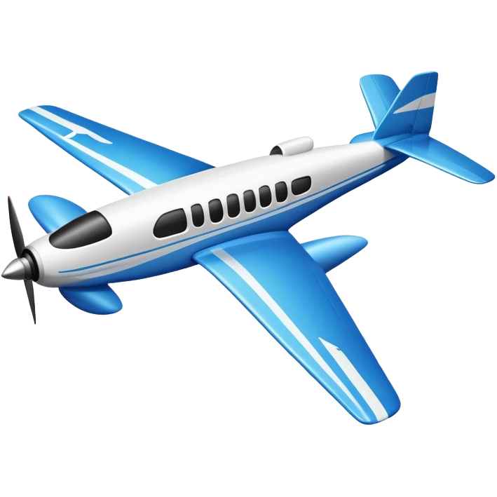 An icon featuring a remote-controlled model airplane soaring through the sky, with a detailed transmitter in the foreground. The sky is clear with motion lines showing flight. Transparent background emphasizes the precision, creativity, and joy of aeromodelling as a sport. emoji