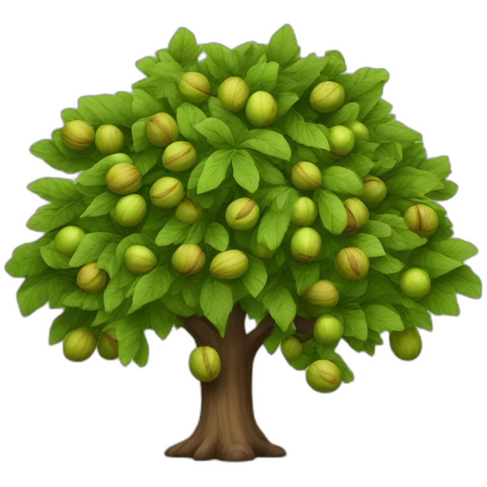 walnut tree emoji