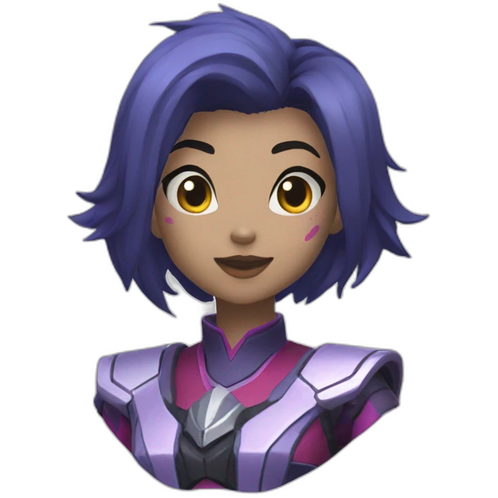 kiriko in overwatch emoji