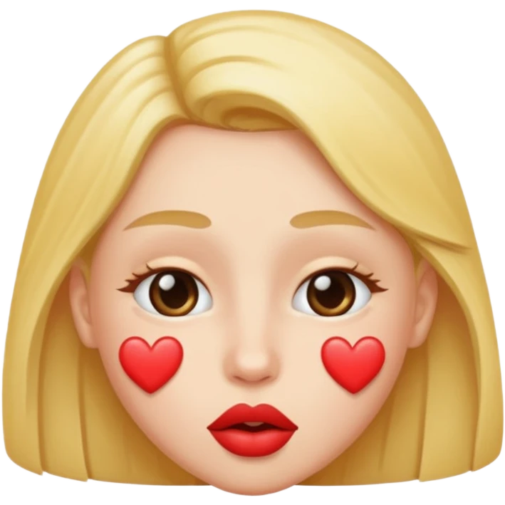 😚😘 emoji