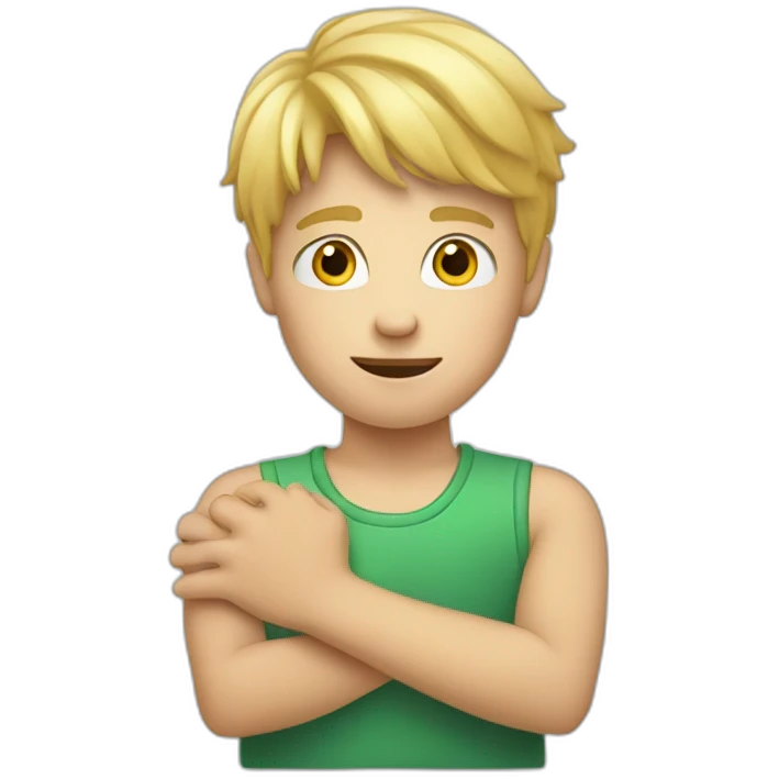 blond boy handtsand emoji