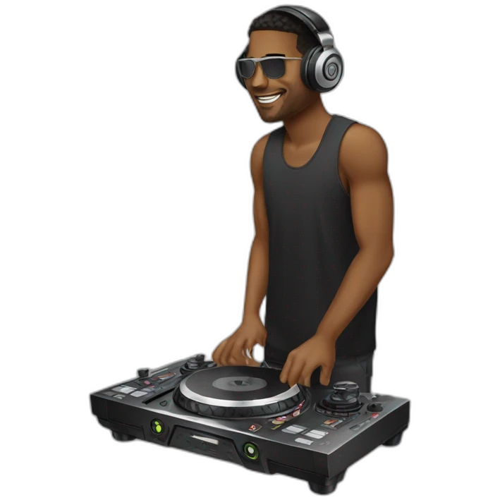 Dj pull up emoji