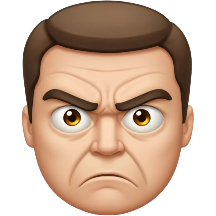 Angry emoji