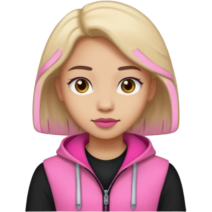 Black pink emoji