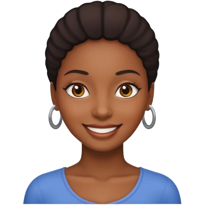 👩🏿 emoji