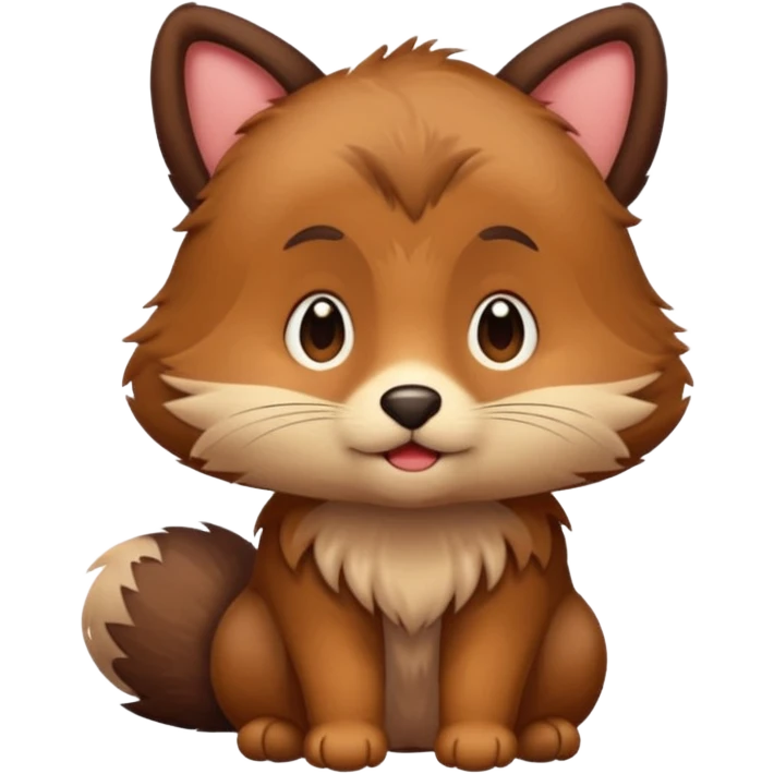 Ragondin mignon emoji