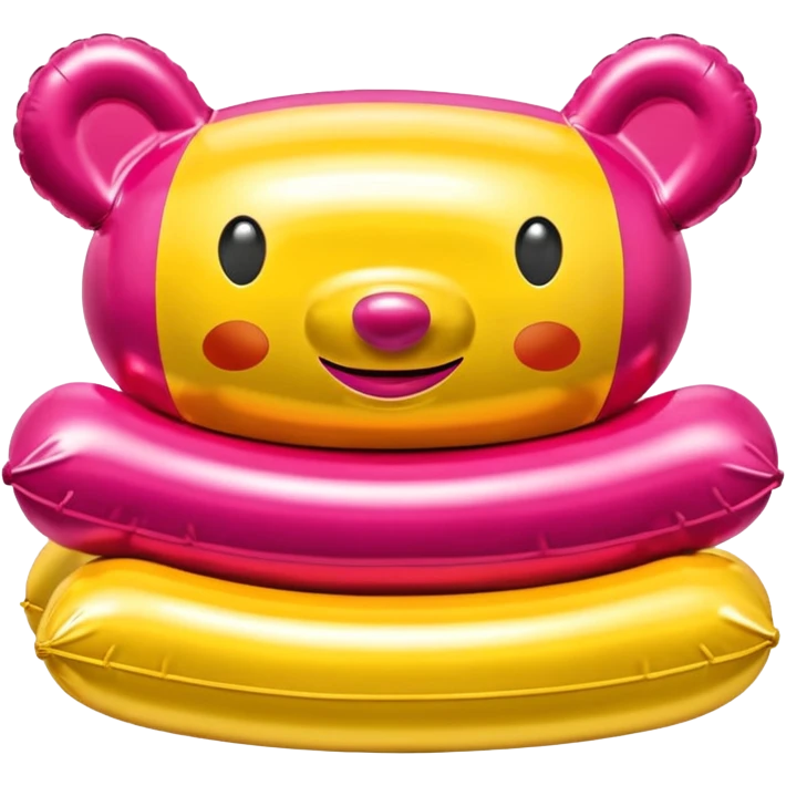 paris SPAM meat jeff koons style inflatable sculpture art  emoji