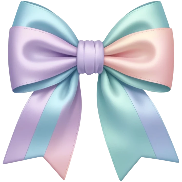 Aesthetic bow emoji