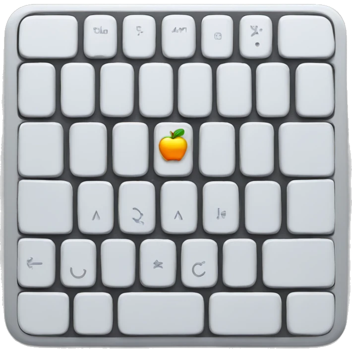 Apple Magic Keyboard emoji