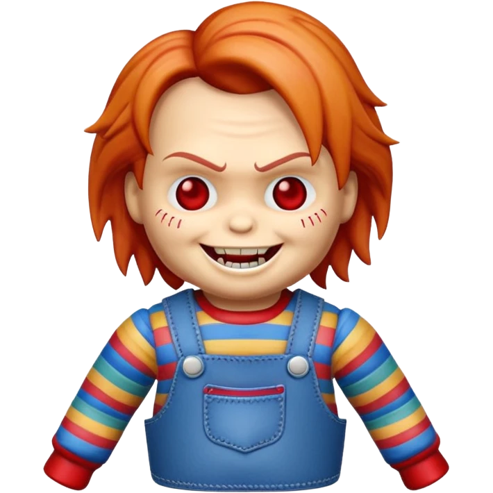 Un emojin de chuky emoji