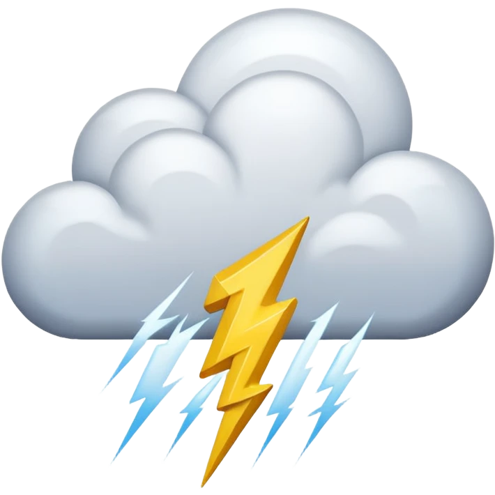 trueno emoji