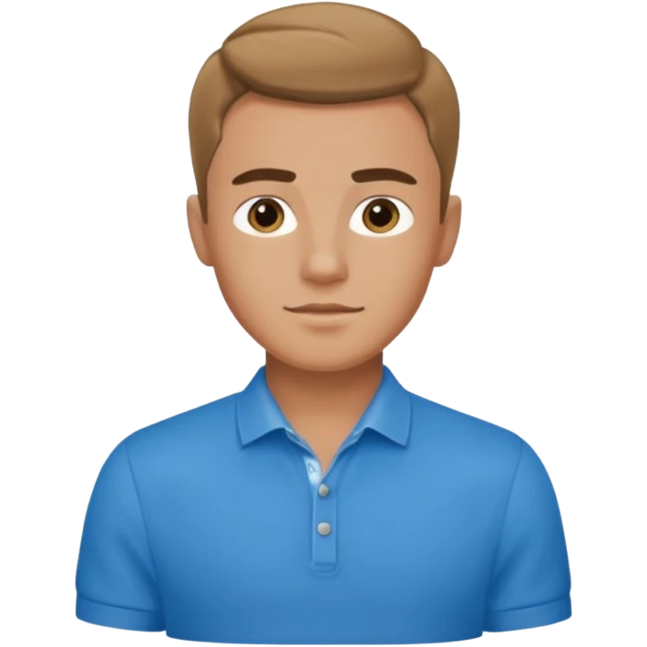 شاب جميل يرتدي ملابس نابولي emoji