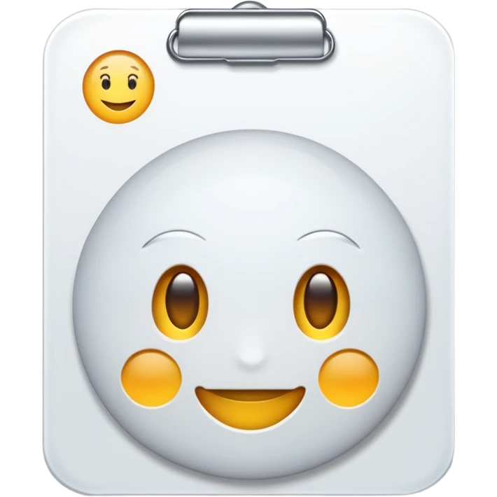 test completion sheet emoji
