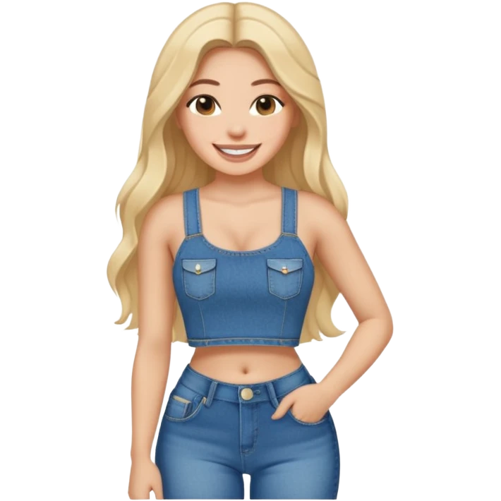 a slim thick baddie emoji