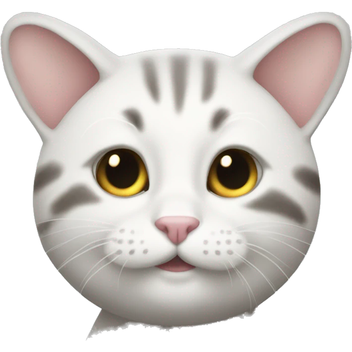 안경을 쓴 고양이 emoji