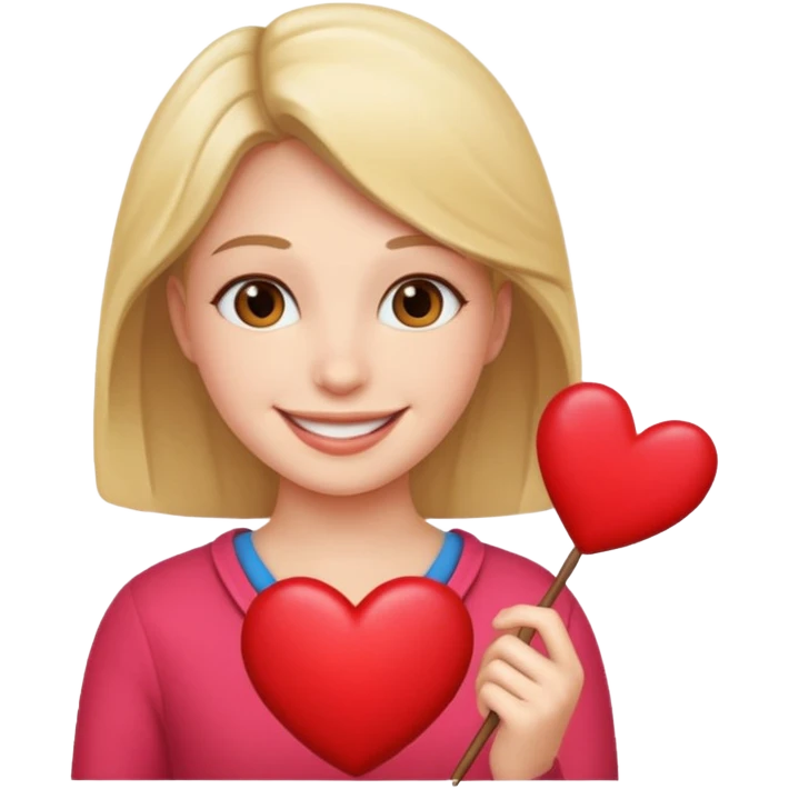 Happy Valentine emoji