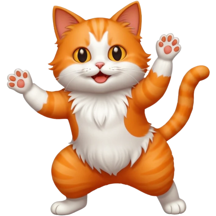 dancing cat emoji