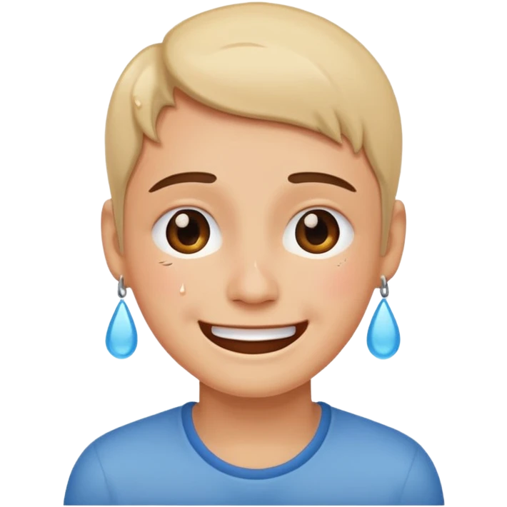 Smiling crying emoji