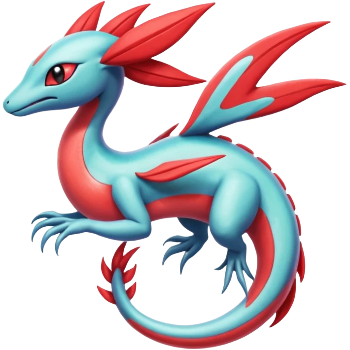Meloetta-Milotic-Inteleon-Heliolisk-Helioptile-Salamence-Salandit-Latias-Fakémon-creature-hybrid emoji