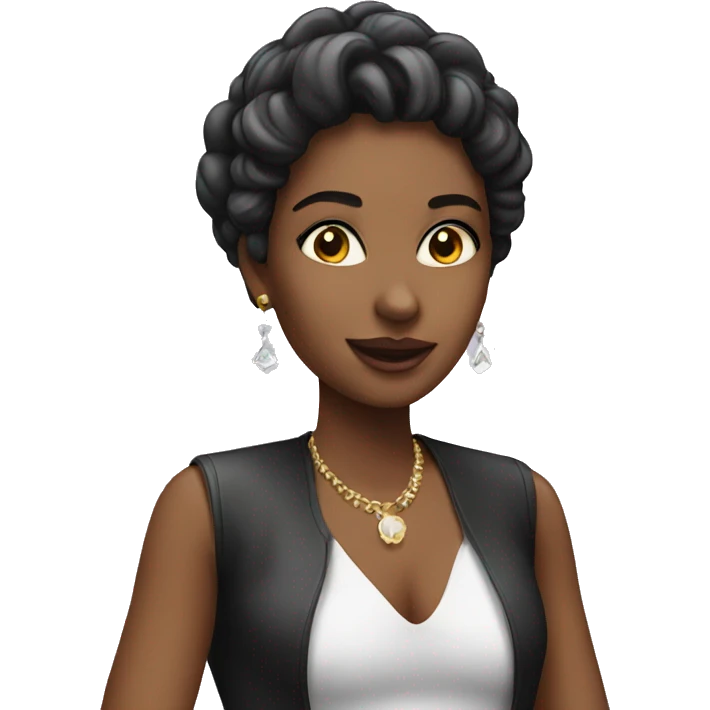 Party girl emoji