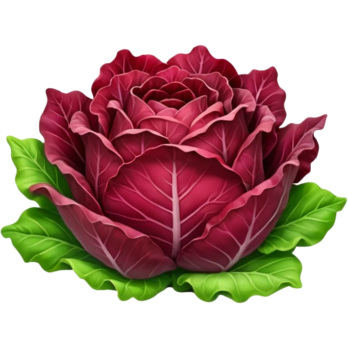 red lettuce emoji