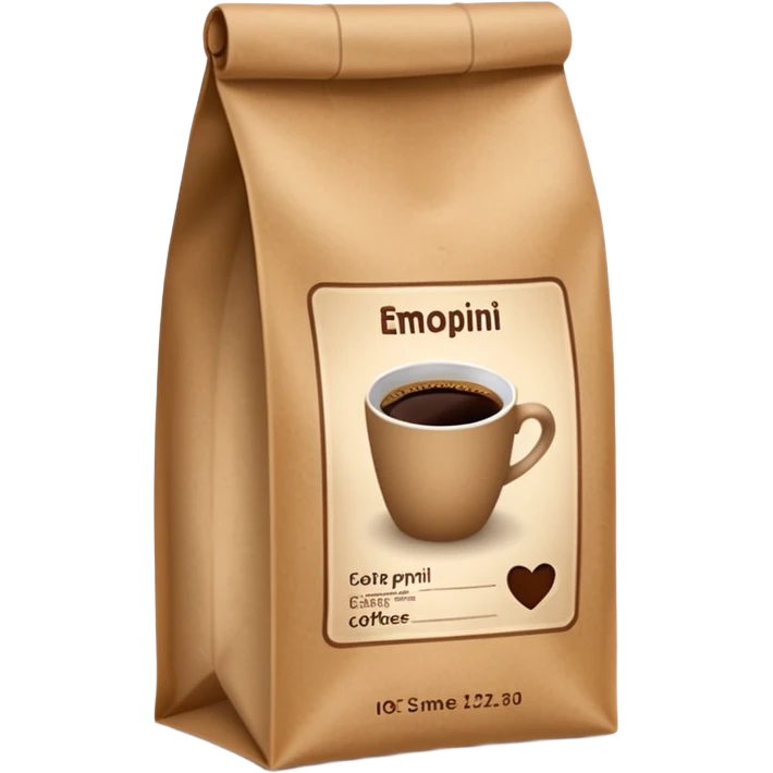 coffee bag emoji