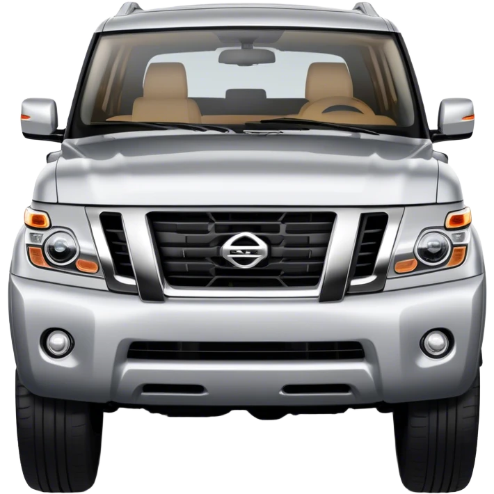 Nissan Patrol - Nissan (Model Year: 2022) (Iconic colour: Silver) emoji
