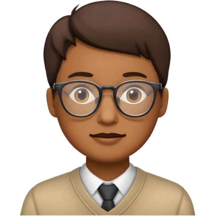 یک عدد عینک اضافه کن😬 emoji