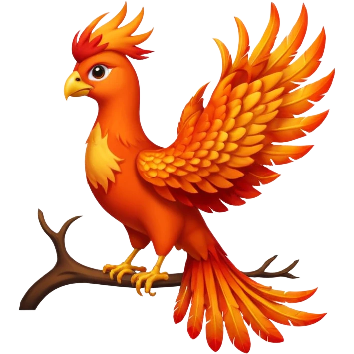 Phoenix (perched) emoji