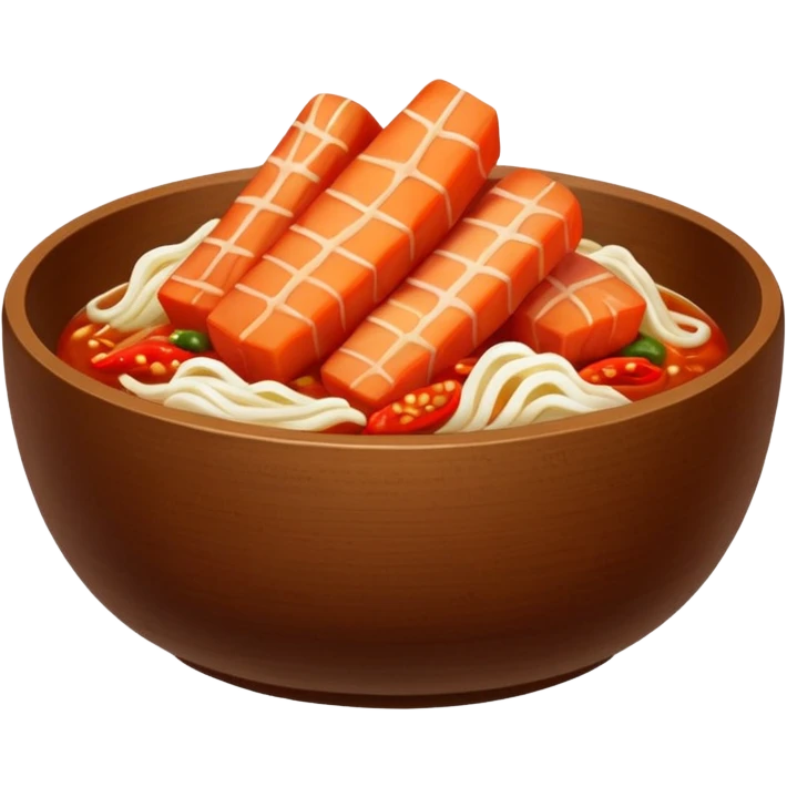 kimmchi dish brown bowl emoji