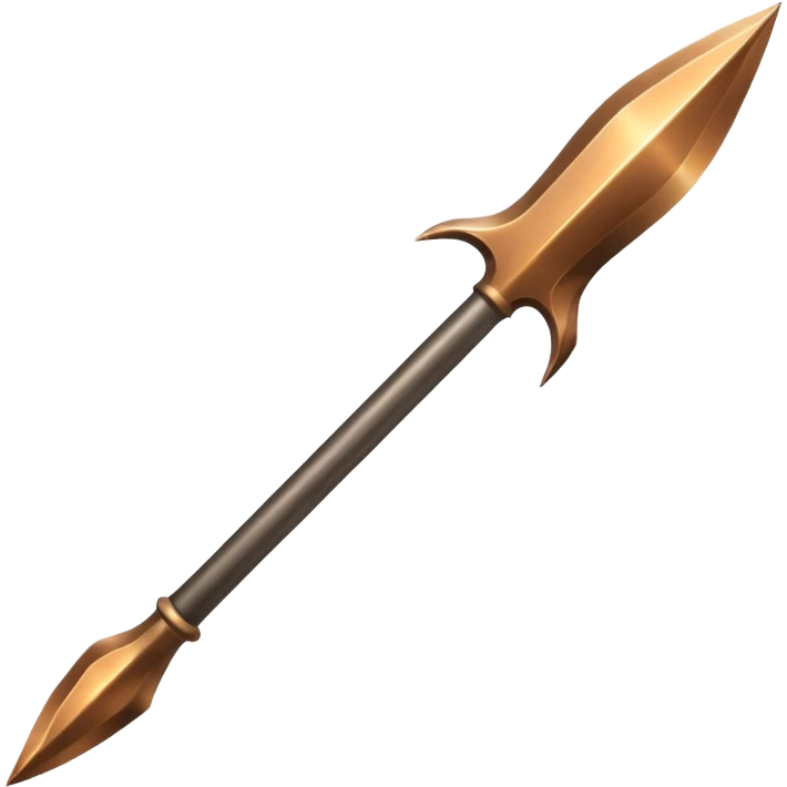 Spear emoji