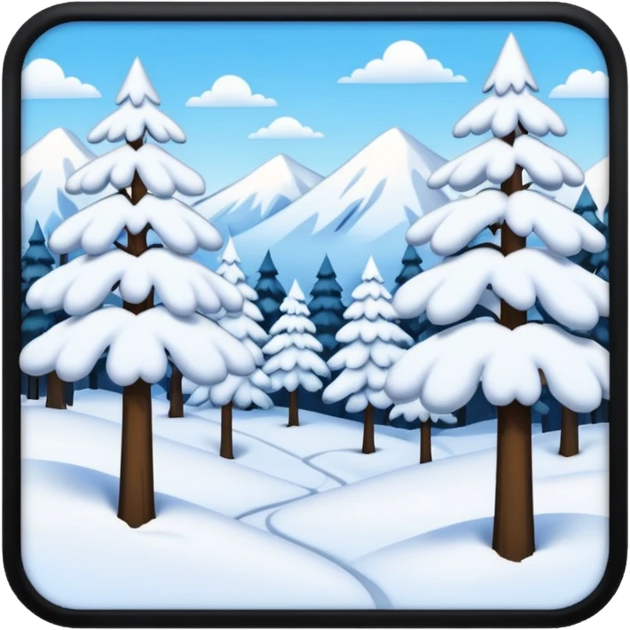Winter Photo emoji