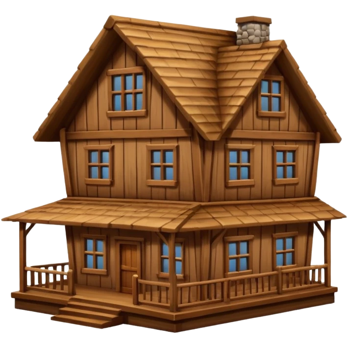 biggest wood house emoji